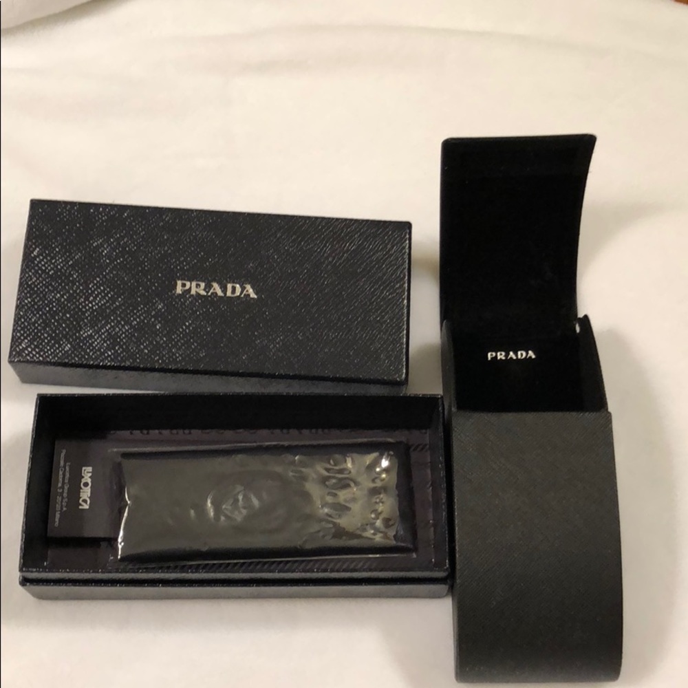Authentic Prada  sunglasses case 😎